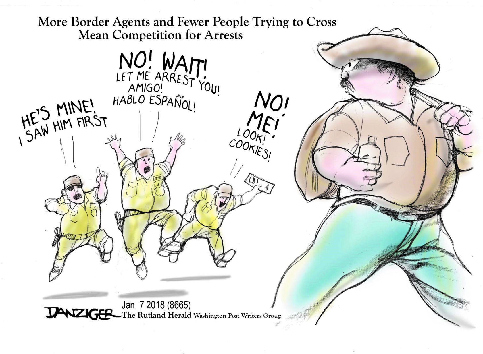 Jeff Danziger cartoon